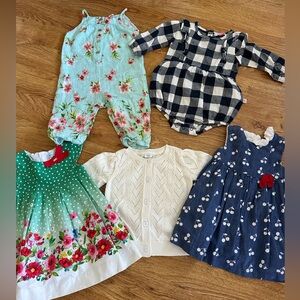 Girl’s Lot 12-18 months Zara, Mayoral, Gap, Ruffle Butts